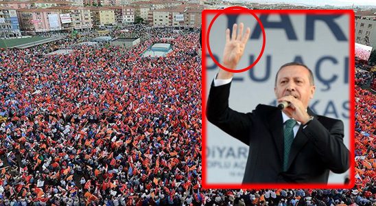 بالفيديو | خطاب أردوغان الذي أشعل شعب تركيا، ولماذا أمرهم برفع شعار رابعة الأمر الذي أدهش الجميع