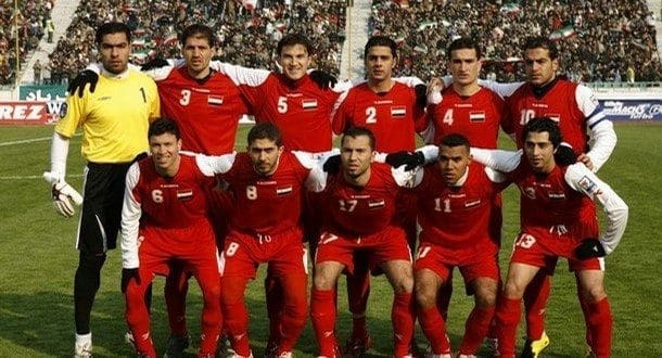 Image result for ‫نتيجة مباراة سوريا وقطر‬‎